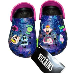 COPY - Crocs DISNEY VILLAINS CLOG Cruella Ursula Maleficent Evil Queen j3 youth…